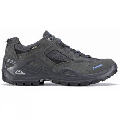 Zapatos Lowa Sirkos GTX Hombre Gris Oscuro - Chile YTG890621